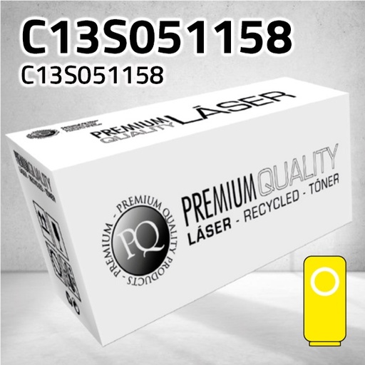 [CLET1158Y] Marca Clone para Epson C13S051158 Toner Amarillo (6.000 Copias)