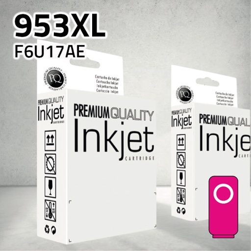 [CLHC6U17XM] Marca Clone para HP F6U17AE (953XL) Magenta (1.600 Copias)