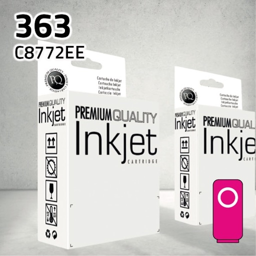 [CLHC772M] Marca Clone para HP C8772EE (363) Magenta (13 ml)