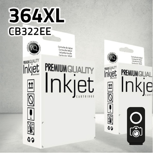 [CLHCB322XP] Marca Clone para HP CB322EE (364XL) Negro Photo (15 ml)