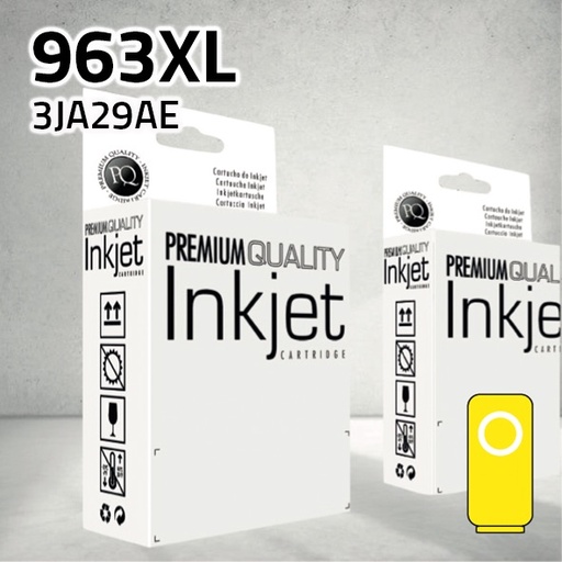 [CLHCJA29XY] Marca Clone para HP 3JA29AE (963XL) Amarillo (1.600 Copias)