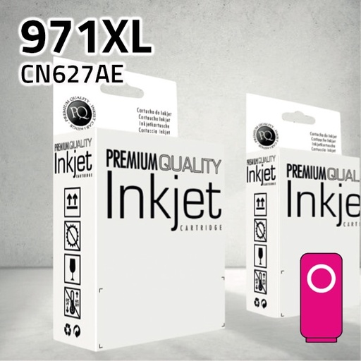 [CLHCN627XM] Marca Clone para HP CN626AE (971XL) Magenta (90 ml)