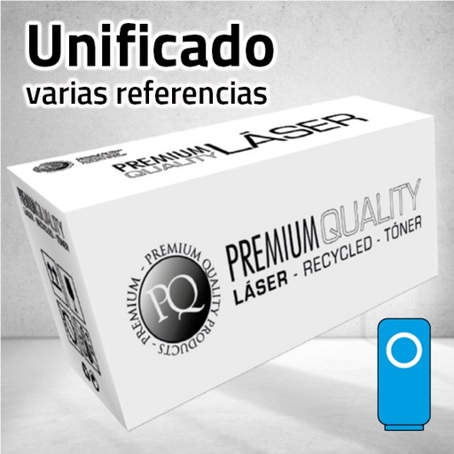 [CLHTF541XC] Marca Clone para HP CF541X/ CF401X/ Canon 045HC/ 054HC Cian (2.500 Copias)