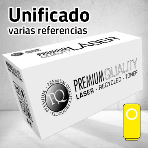 [CLHTF542XY] Marca Clone para HP CF542X/ CF402X/ Canon 045HY/ 054HY Amarillo (2.500 Copias)