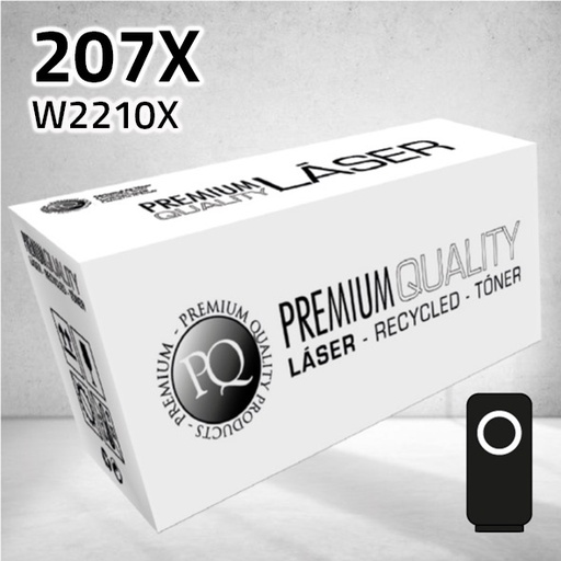 [CLHTW2210XN] Marca Clone para HP W2210X (207X) Negro (3.150 Copias)