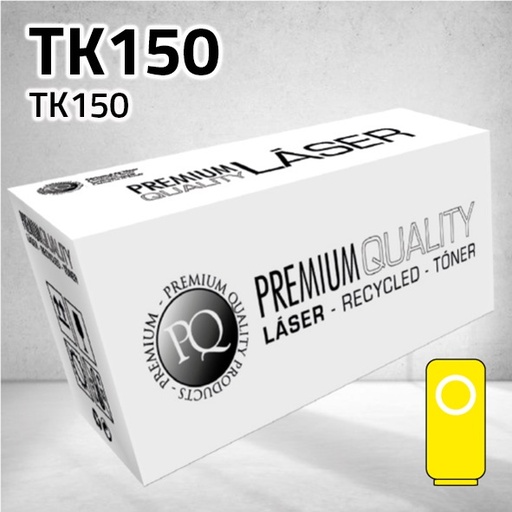 [CLKT150Y] Marca Clone para Kyocera TK150 Amarillo (6.000 Copias)
