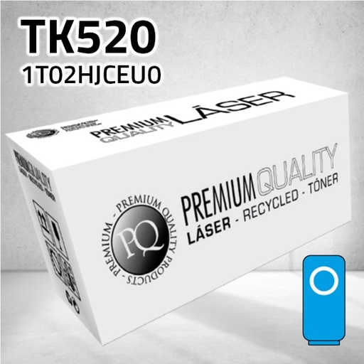 [CLKT520C] Marca Clone para Kyocera TK520 Toner Cian (4.000 Copias)