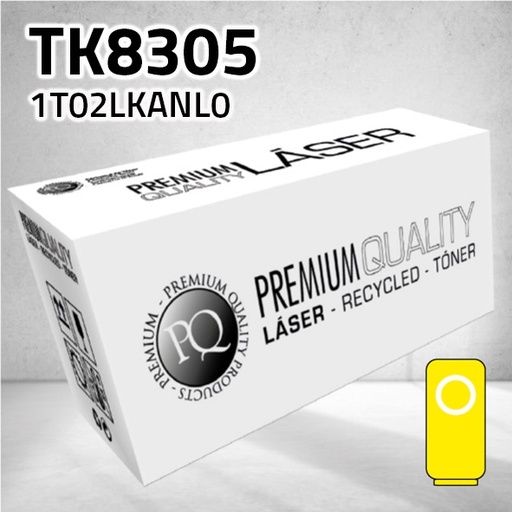 [CLKT8305Y] Marca Clone para Kyocera TK8305 Amarillo (15.000 Copias)