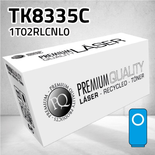 [CLKT8335C] Marca Clone para Kyocera TK8335C Kit Toner Cian (15.000 Copias)