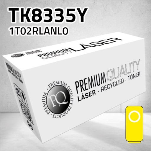 [CLKT8335Y] Marca Clone para Kyocera TK8335Y Kit Toner Amarillo (15.000 Copias)