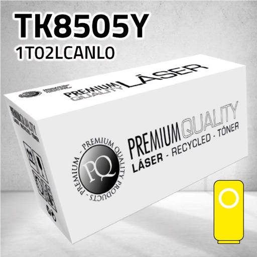[CLKT8505Y] Marca Clone para Kyocera TK8505 Amarillo (20.000 Copias)