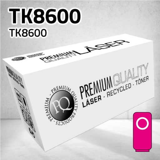 [CLKT8600M] Marca Clone para Kyocera TK8600 Magenta (20.000 Copias)