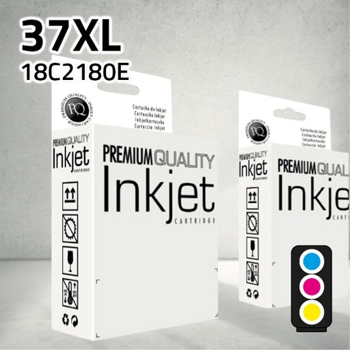 [CLLC2200XC] Marca Clone para Lexmark 18C2180E (37XL) / 018C2200E Color XL (21 ml)