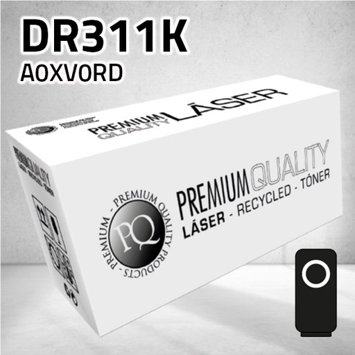 [CLMDR311N] Marca Clone para Konica Minolta DR311K (A0XV0RD) Kit Tambor de imagen Negro