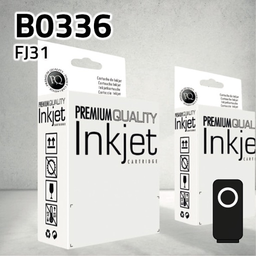 [CLOCFJ31N] Marca Clone para Olivetti B0336 (FJ31) Negro (19 ml)