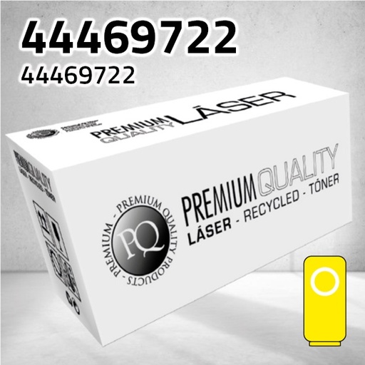 [CLOT9722Y] Marca Clone para Oki 44469722 Toner Amarillo (5.000 Copias)