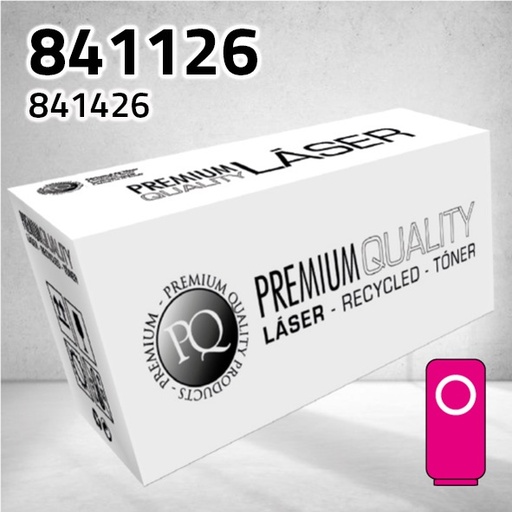 [CLRT1126M] Marca Clone para Ricoh 841126 Kit Toner Magenta (15.000 Copias)