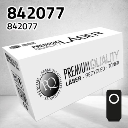 [CLRT2077N] Marca Clone para Ricoh 842077 Kit Toner Negro (30.000 Copias)