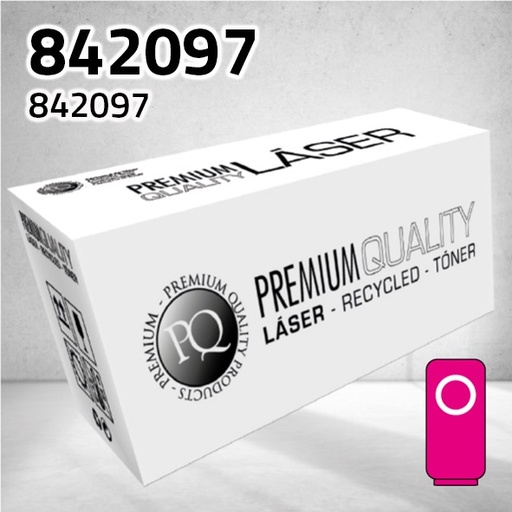 [CLRT2097M] Marca Clone para Ricoh 842097 Kit Toner Magenta (6.000 Copias)