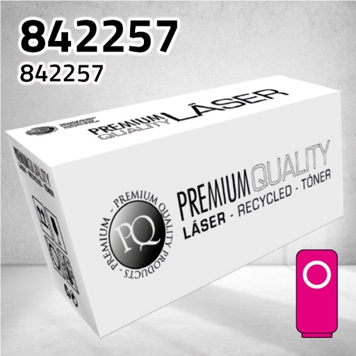 [CLRT2257M] Marca Clone para Ricoh 842257 Kit Toner Magenta (19.000 Copias)