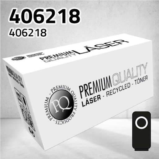 [CLRT6218N] Marca Clone para Ricoh 406218 Negro (5.000 Copias)