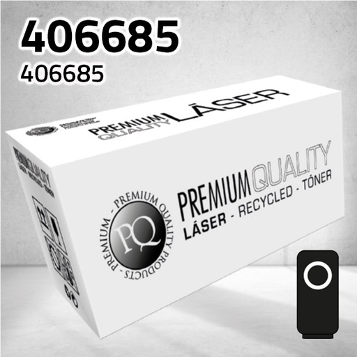 [CLRT6685N] Marca Clone para Ricoh 406685 Negro (25.000 Copias)