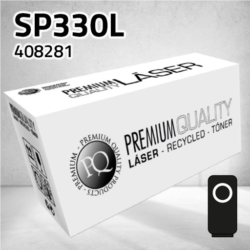 [CLRT8281N] Marca Clone para Ricoh SP330L (408281) Negro (7.000 Copias)