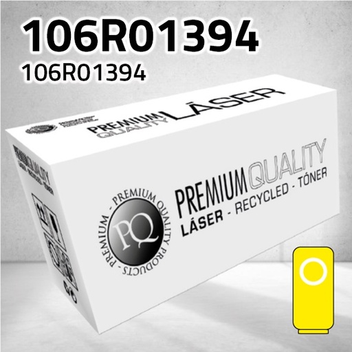 [CLXT1394Y] Marca Clone para Xerox 106R01394 TonerAmarillo (7.000 Copias)