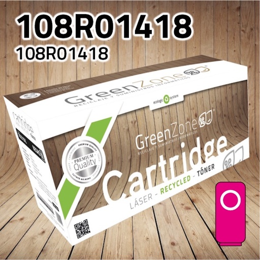 [GXT1418MO] Green Zone para Xerox 108R01418 Kit Tambor Magenta (48.000 Copias)