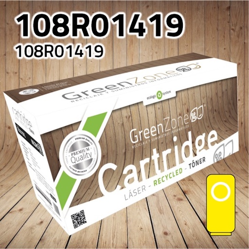 [GXT1419YO] Green Zone para Xerox 108R01419 Kit Tambor Amarillo (48.000 Copias)