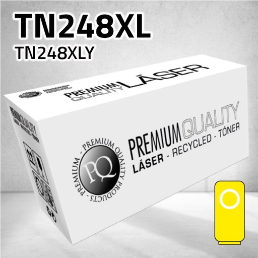 [CLBTTN248XY] Marca Clone para Brother TN248XLY Kit Toner Amarillo (2.300 Copias)