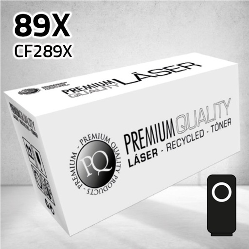 [CLHTF289XN] Marca Clone para HP CF289X (89X) Negro (10.000 Copias)