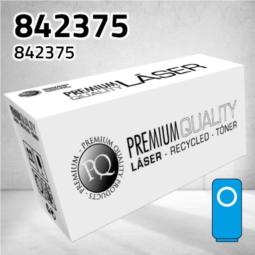 [CLRT2375C] Marca Clone para Ricoh MCI400C (842375) Cian (8.000 Copias)
