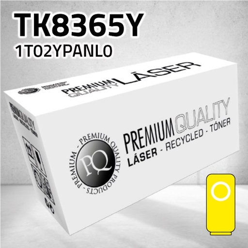 [CLKT8365Y] Marca Clone para Kyocera TK8365Y Kit Toner Amarillo (12.000 Copias)