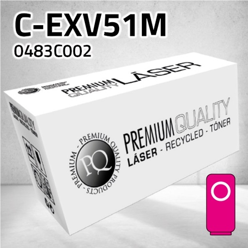 [CLCTCEXV51M] Marca Clone para Canon (C-EXV51) 0483C002 Magenta (60.000 Copias)
