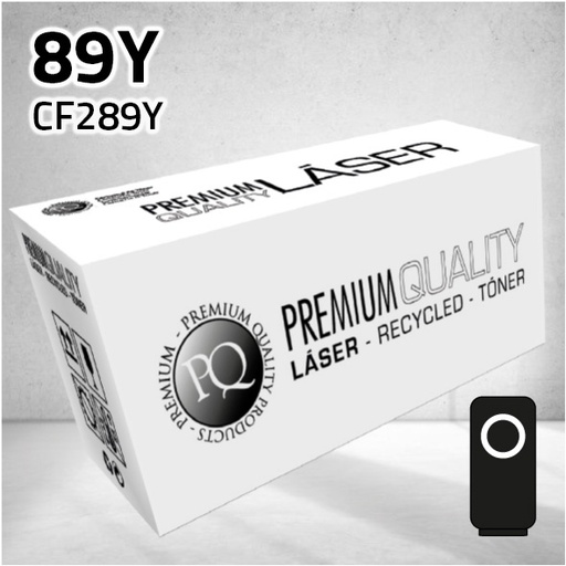 [CLHTF289YN] Marca Clone para HP CF289Y (89Y) Negro (20.000 Copias)
