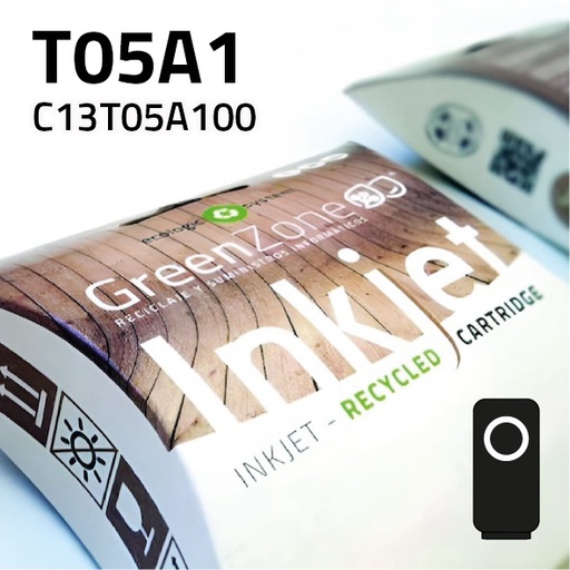 [GECT05A1N] Green Zone para Epson C13T05A100 (T05A1) Negro (20.000 Copias) Pigmentado