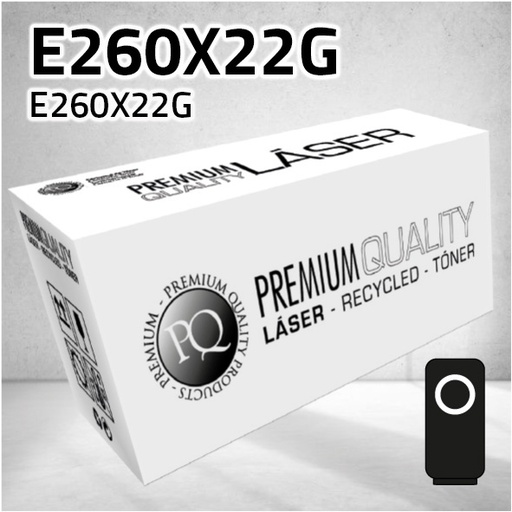 [CLLTE260NO] Marca Clone para Lexmark E260X22G Kit Tambor Negro (30.000 Copias)