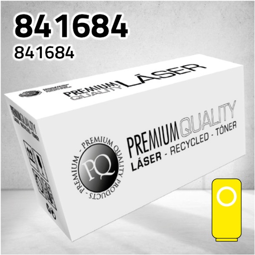 [CLRT1684Y] Marca Clone para Ricoh 841684 Amarillo (22.500 Copias)