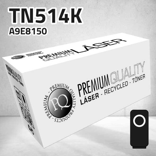 [CLMTN514N] Marca Clone para Konica Minolta TN514K Kit Tóner Negro (28.000 Copias)