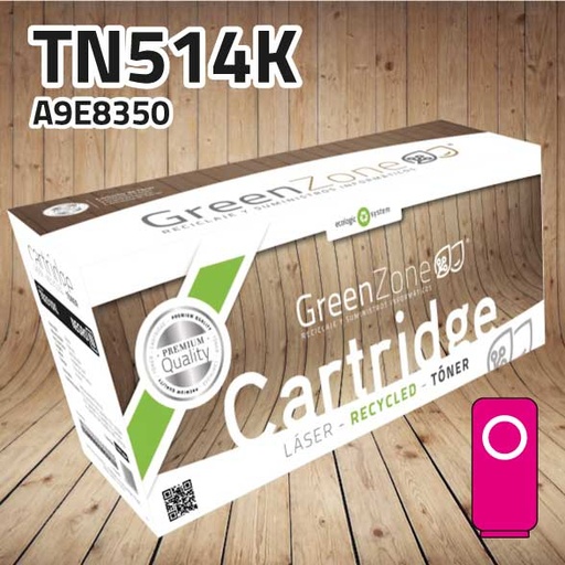 [GMTN514M] Green Zone para Konica Minolta TN514M Kit Tóner Magenta (26.000 Copias) Polimerizado