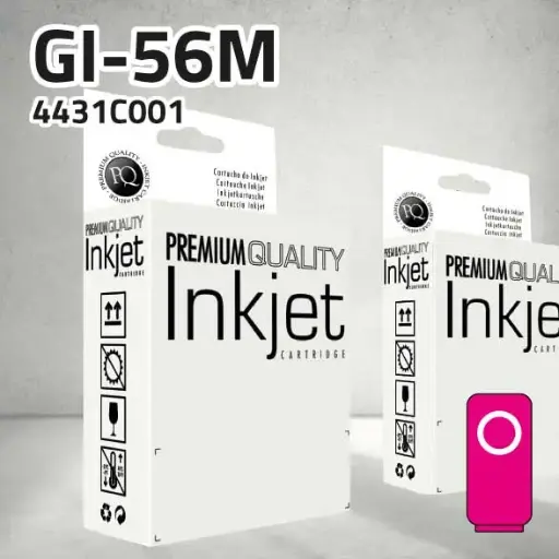 [CLCCGI56M] Marca Clone para Canon 4431C001 (GI-56M) Botella Magenta (14.000 Copias) Tinta pigmentada