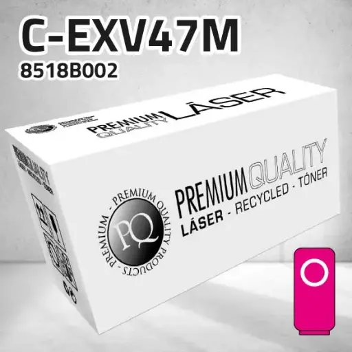 [CLCTCEXV47M] Marca Clone para Canon (C-EXV47M) 8518B002 Kit Tóner Magenta (21.500 Copias)